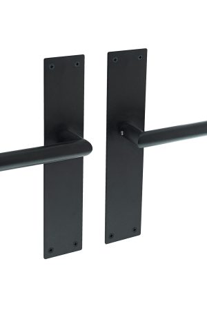 Must-Have Deurkruk op schild Jura zwart