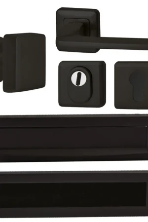 Premium Voordeurset Zenith compleet (zwart)
