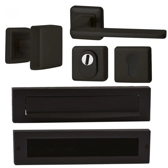 Premium Voordeurset Zenith compleet (zwart)