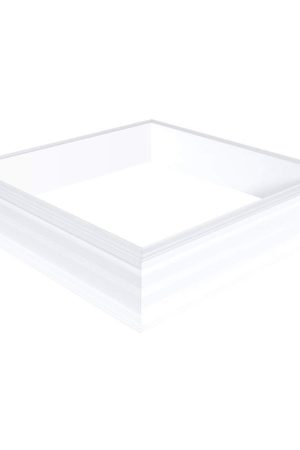 ventilerende pvc-opstand 20/00 met enkele elektrische spindel 230V 1300 x 1300 mm Laatste Kans