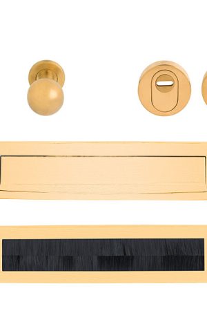 Must-Have Voordeurset mat goud