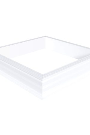 Bestel Nu pvc-opstand 20/00 EP met flens 1500 x 1500 mm