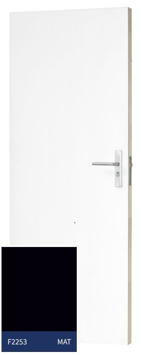 Binnendeur HPL zwart (F2253) Koopje