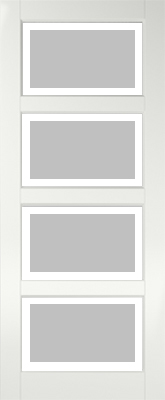 ALBO DA 2104 Mat glas met blanke rand Seizoensaanbieding