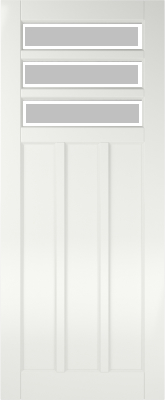 ALBO DJ 2403 Mat glas met blanke rand Bestseller