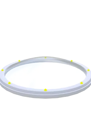 Aanbieding Ronde bolvormige acrylaat lichtkoepel ⌀2000