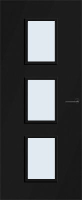 Goedkoop CanDo Caracas Zwart Blank glas