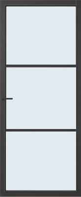 CanDo Dover Zwart Blank glas Beperkt Aanbod