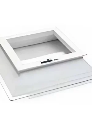 Opstand PVC – Lucht geïsoleerd – schuin 15cm – 100cm x 100cm Nieuw