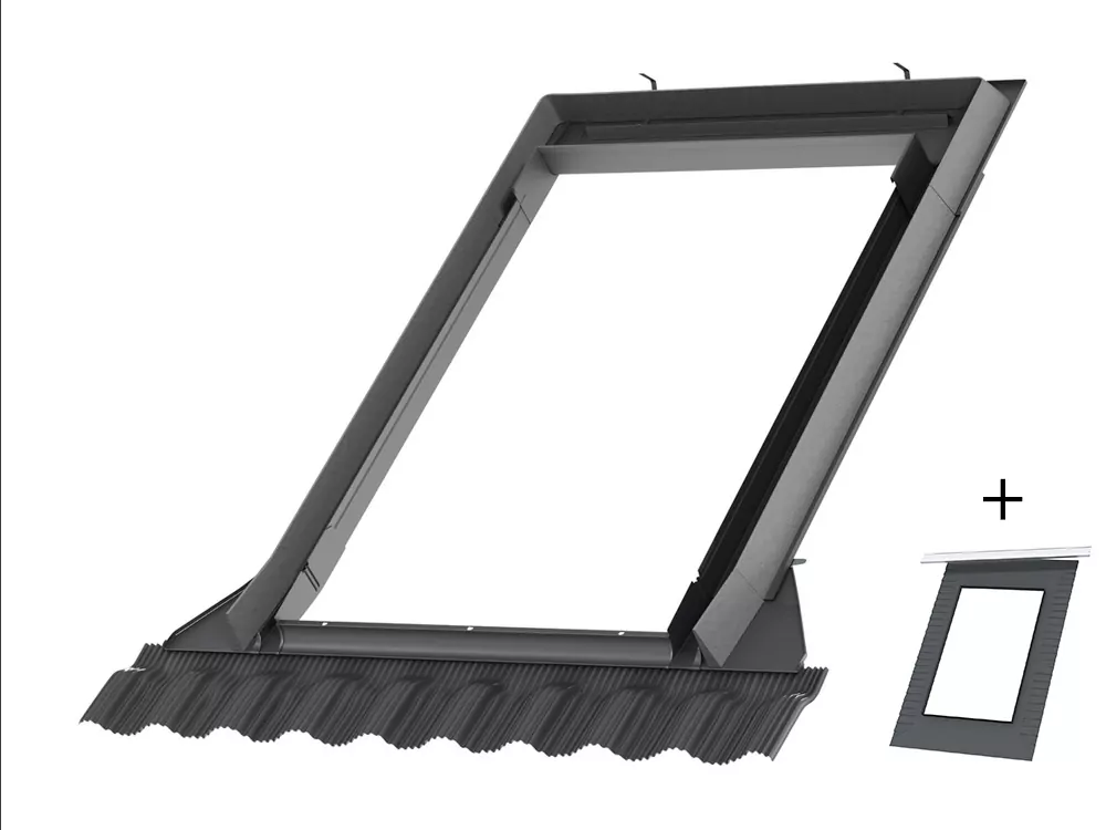 Beperkte Voorraad EDW F04 0000 – Dakpannen/Riet/Golfplaat — Inclusief BFX (waterkerend manchet)