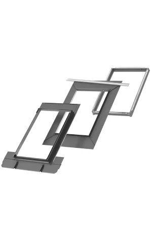 Beperkt Aanbod EDQ MK04 2000L – Voor metalen dakplaten — Inclusief BDX (isolatieframe) + waterkerend manchet BFX
