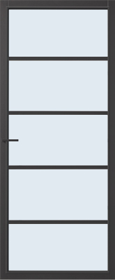 CanDo Springfield Zwart Blank glas Must-Have