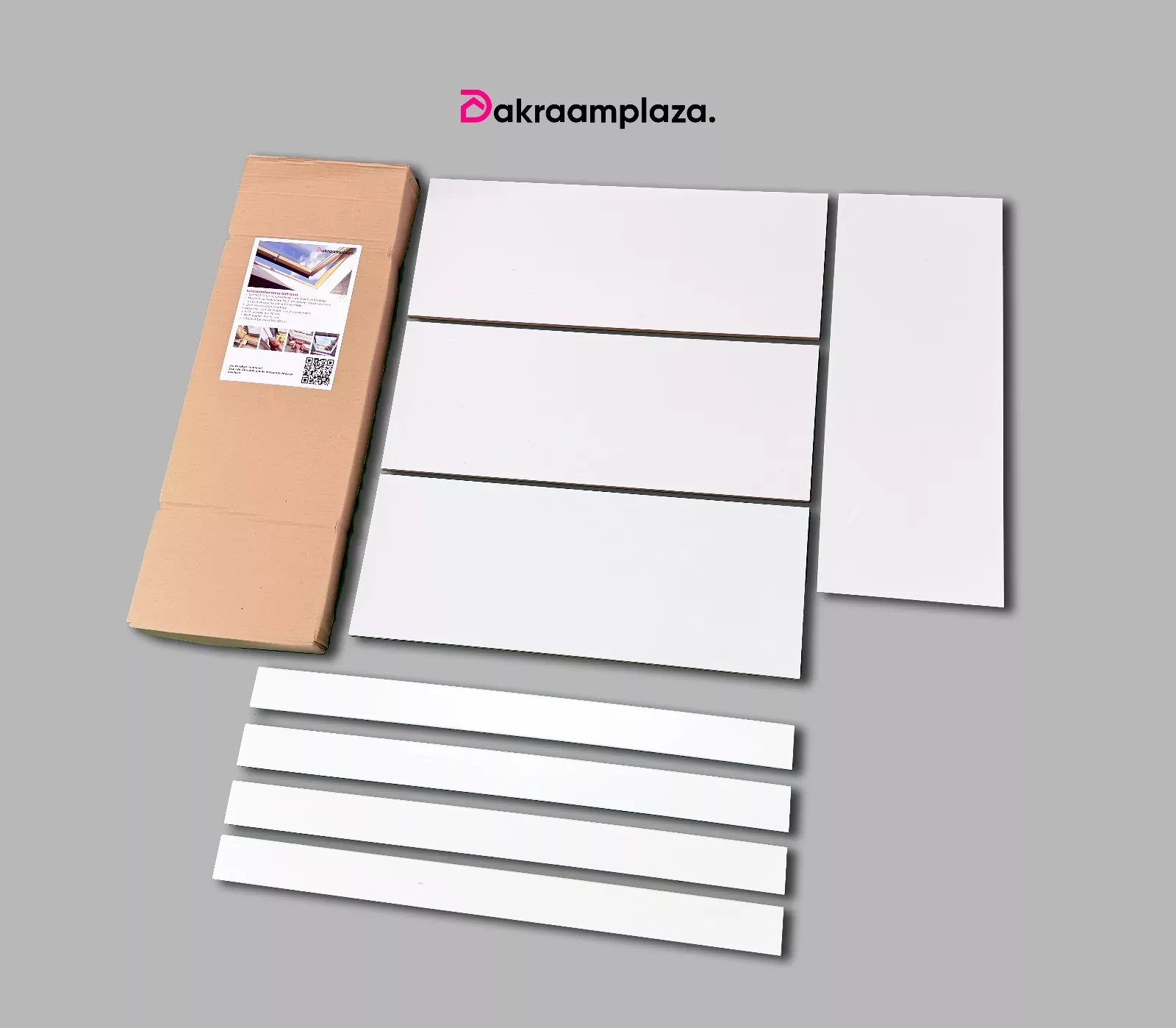 Actieprijs MDF Interieurafwerking incl. koplatten – Dakdikte tot 30cm