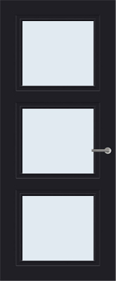 Hete Deal Svedex CE106 Diep Zwart Blank glas