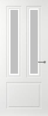 Exclusieve Aanbieding Svedex CE121 Gezandstraald glas blanke rand
