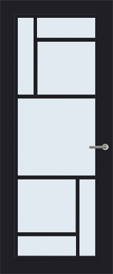 Koopje Svedex FR509 Diep Zwart Blank glas