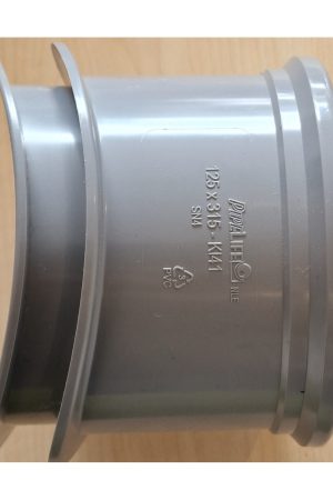 Lage Kosten Putmof PVC 125 mm manchet op 315 buis