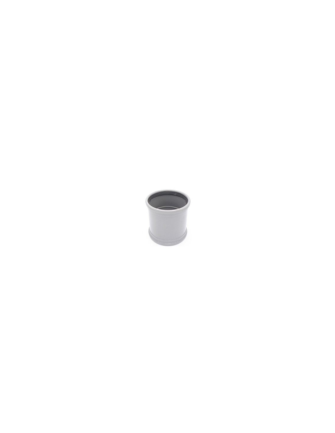 Goedkoop 110 mm - Dubbele steekmof PVC manchet verbinding