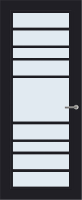 Direct Beschikbaar Svedex FR518 Diep Zwart Blank glas