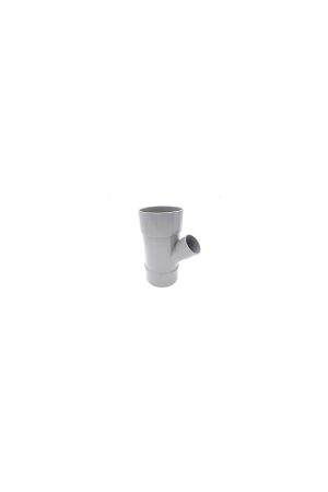 Laatste Versie 75/40 mm - Verloop T-stuk 45 graden PVC