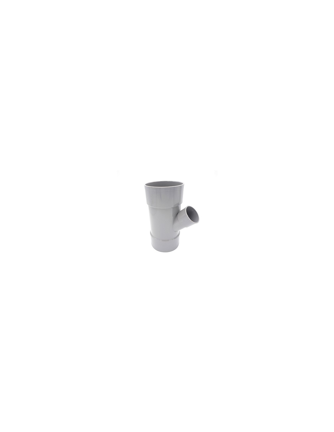 Koopje 110/50 mm - Verloop T-stuk 45 graden PVC