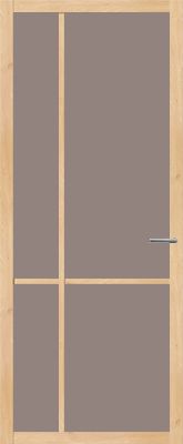 Weekendaanbieding Svedex NDB903 Lichte eik brons glas