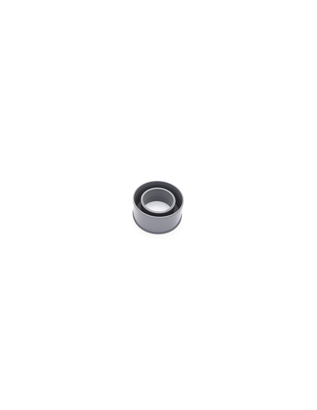 Goedkoop 70/125 mm - Verloop hemelwaterafvoer inwendig 1x verbindmof