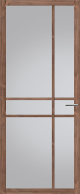 Beste Prijs Svedex NDB905 Donkere eik rook glas