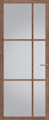 Hete Deal Svedex NDB906 Donkere eik rook glas