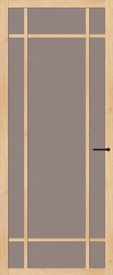 Fabrieksprijs Svedex NDB907 Lichte eik brons glas