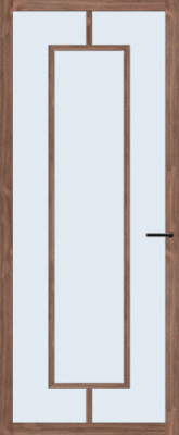 Koop Online Svedex NDB908 Donkere eik blank glas