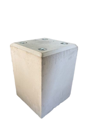Betonpoer 22x22 en 30 cm hoog M10 Gereduceerde Prijs