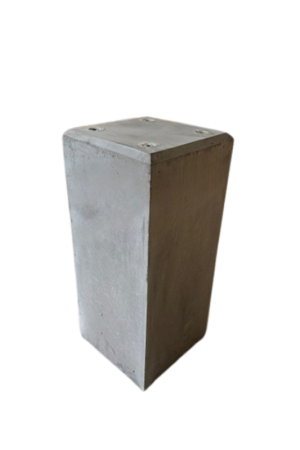 Nu Kopen Betonpoer 22x22 en 50 cm hoog antraciet M10