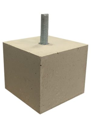 Betonpoer 12x12 en 10 cm hoog M16 Nu Kopen