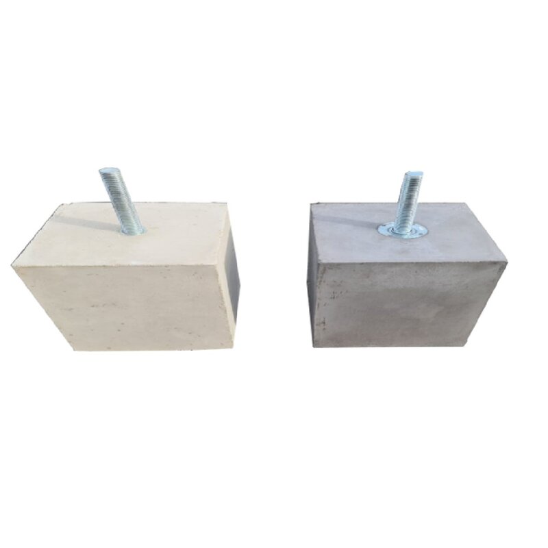 Betonpoer 15x15 en 10 cm hoog M16 Betaalbaar
