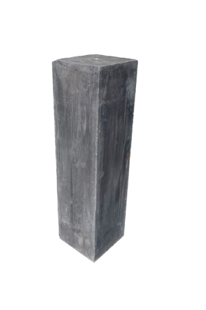 Betonpoer 10x10 en 50 cm hoog antraciet M16 Weekendaanbieding