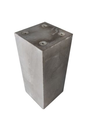 Beperkt Aanbod Betonpoer 25x25 en 60 cm hoog antraciet M12