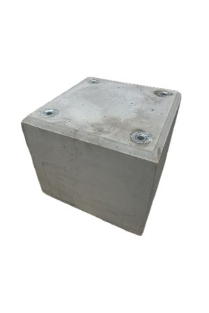 Rechtstreeks Van De Fabrikant Betonpoer 35x35 en 30 cm hoog grijs M16