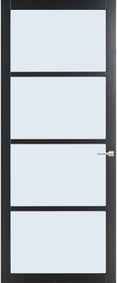 Weekamp WK 6308 Zwart afgelakt Blank glas Lage Prijs