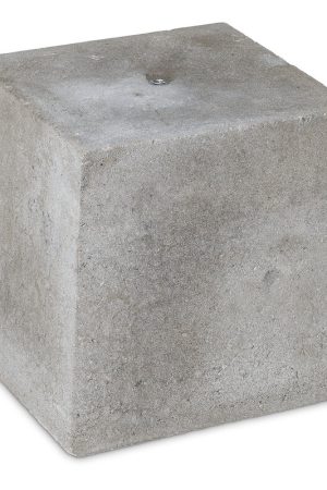 Speciale Aanbieding Betonpoer 30x30 en 30 cm hoog grijs M16