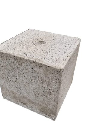 Betonpoer 30x30 en 30 cm hoog grijs Beperkt Aanbod