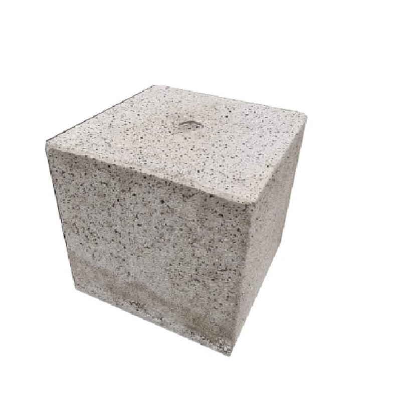 Betonpoer 30x30 en 30 cm hoog grijs Beperkt Aanbod