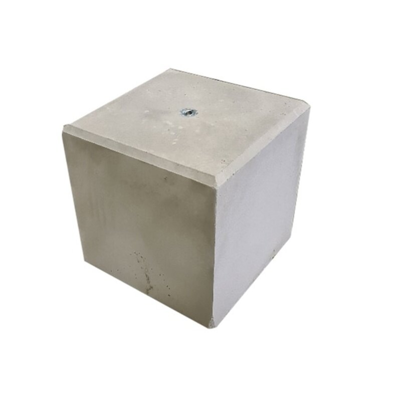 Betonpoer 40x40 en 40 cm hoog grijs M16 Gereduceerde Prijs