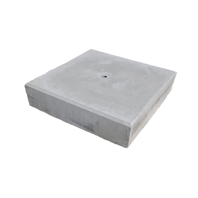Betrouwbaar Funderingsblokken 80x80x15 cm hoog M16