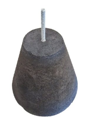 Betonpoer conisch 37 cm antraciet Shop Nu