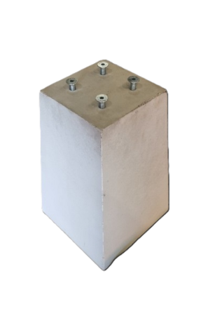 Exclusieve Aanbieding Betonpoer 15x15 en 35 cm hoog grijs M10