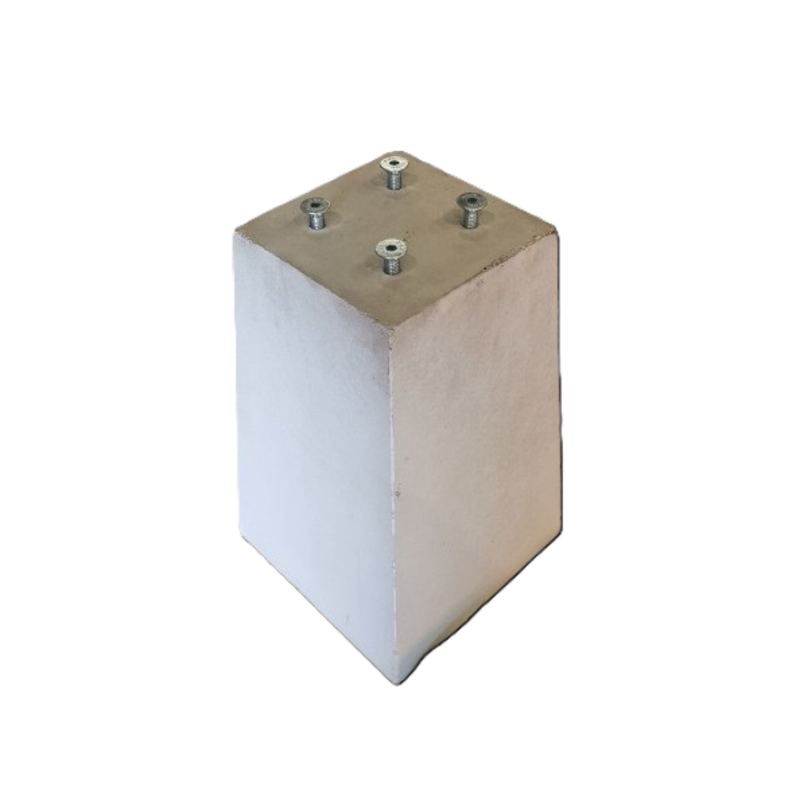 Exclusieve Aanbieding Betonpoer 15x15 en 35 cm hoog grijs M10