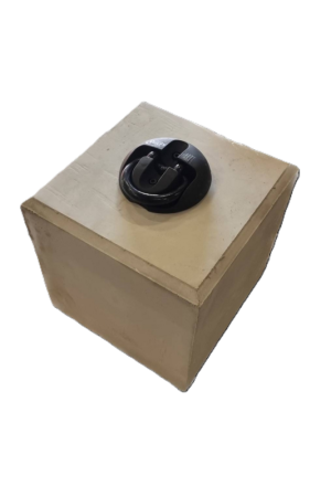 Betonpoer 30x30 en 30 cm hoog incl. motorslot Betrouwbaar