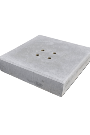 Funderingsblokken 100x100x15 cm hoog 4x M16 Meest Verkocht