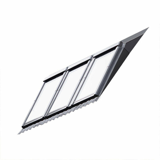 Superprijs FAKRO Dakkapel Basis Triple 78x160 (excl. ramen)